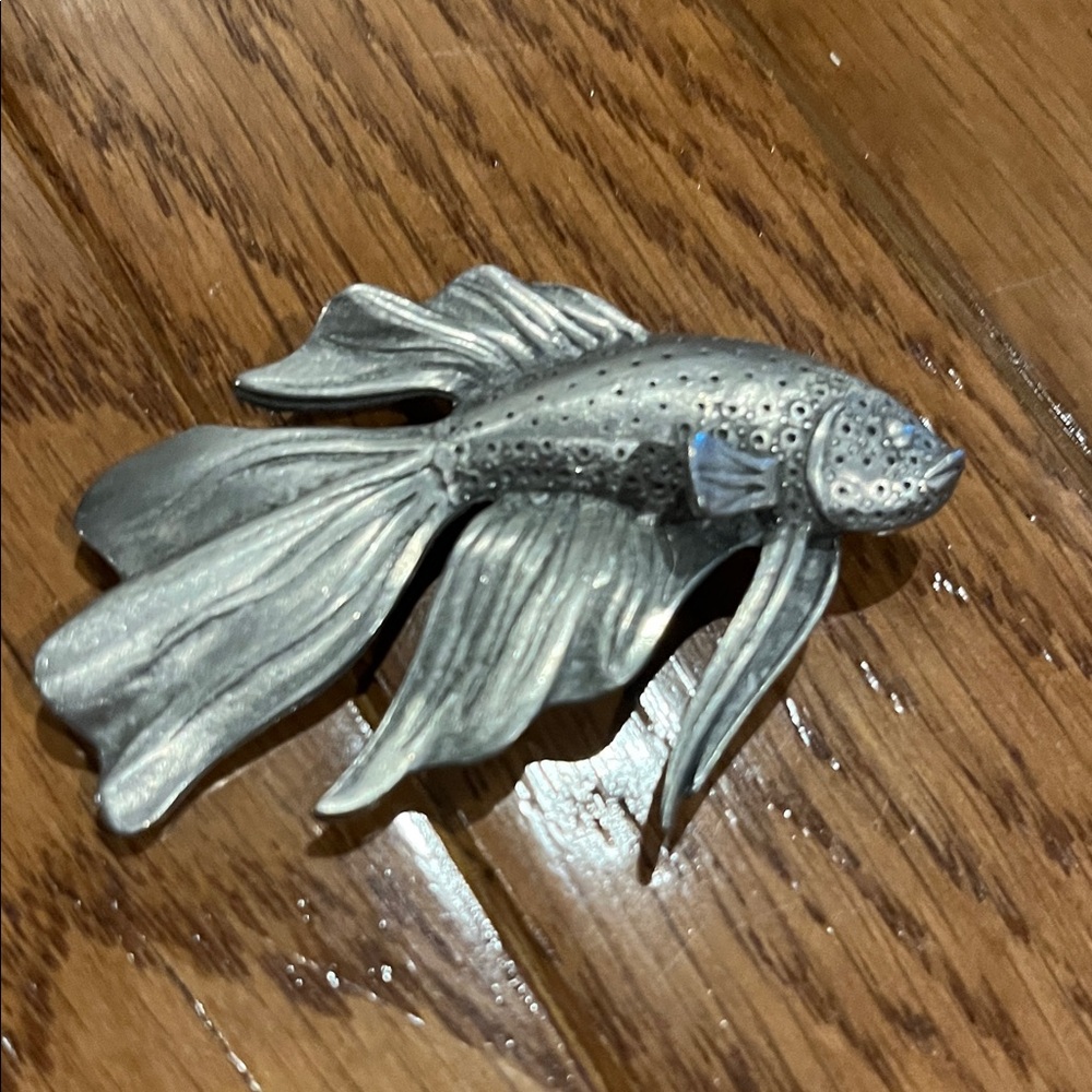 Silver Fish Ornament